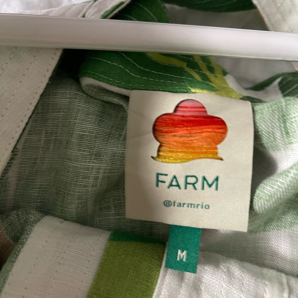 Farm Rio linen dress